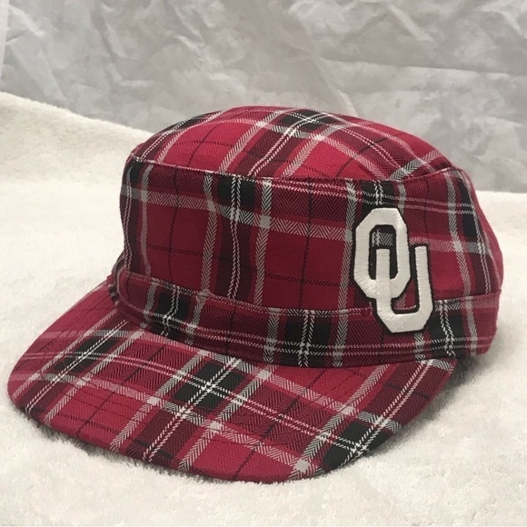 Captivating Headgear University of Oklahoma Sooners Woman\'s Flat Top Cap main image 12